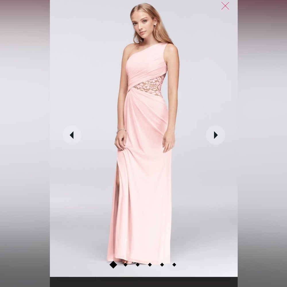 David’s Bridal Petal Bridesmaids Dress Size:10